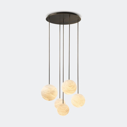 Alabaster Constellation Chandelier, Multi Pendant Light - Richardrider