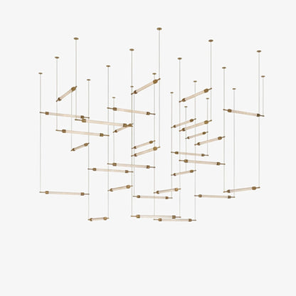 Crystal Grid Customize Chandelier