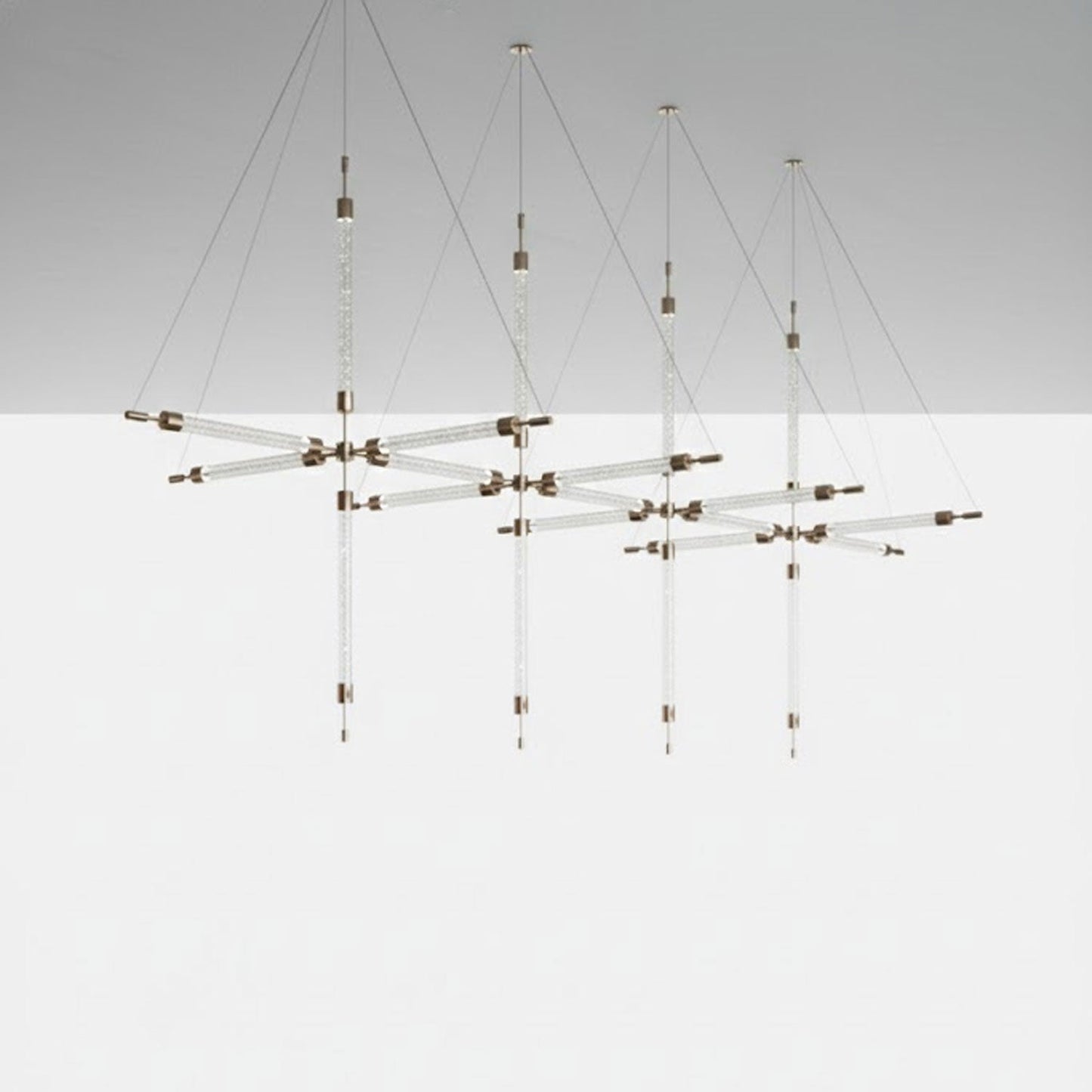 Crystal Grid Customize Chandelier