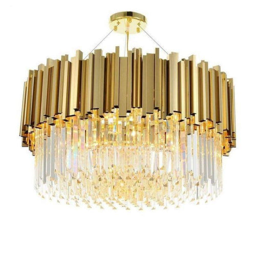 Bourbons Charles Crystal Round Chandelier - Richardrider