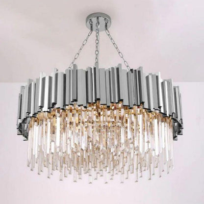 Bourbons Charles Crystal Round Chandelier - Richardrider