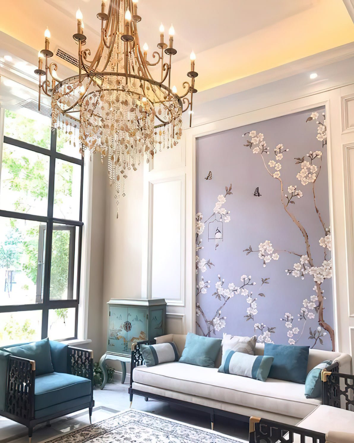 Tatum Lux Shell Crystal Chandelier - Richardrider