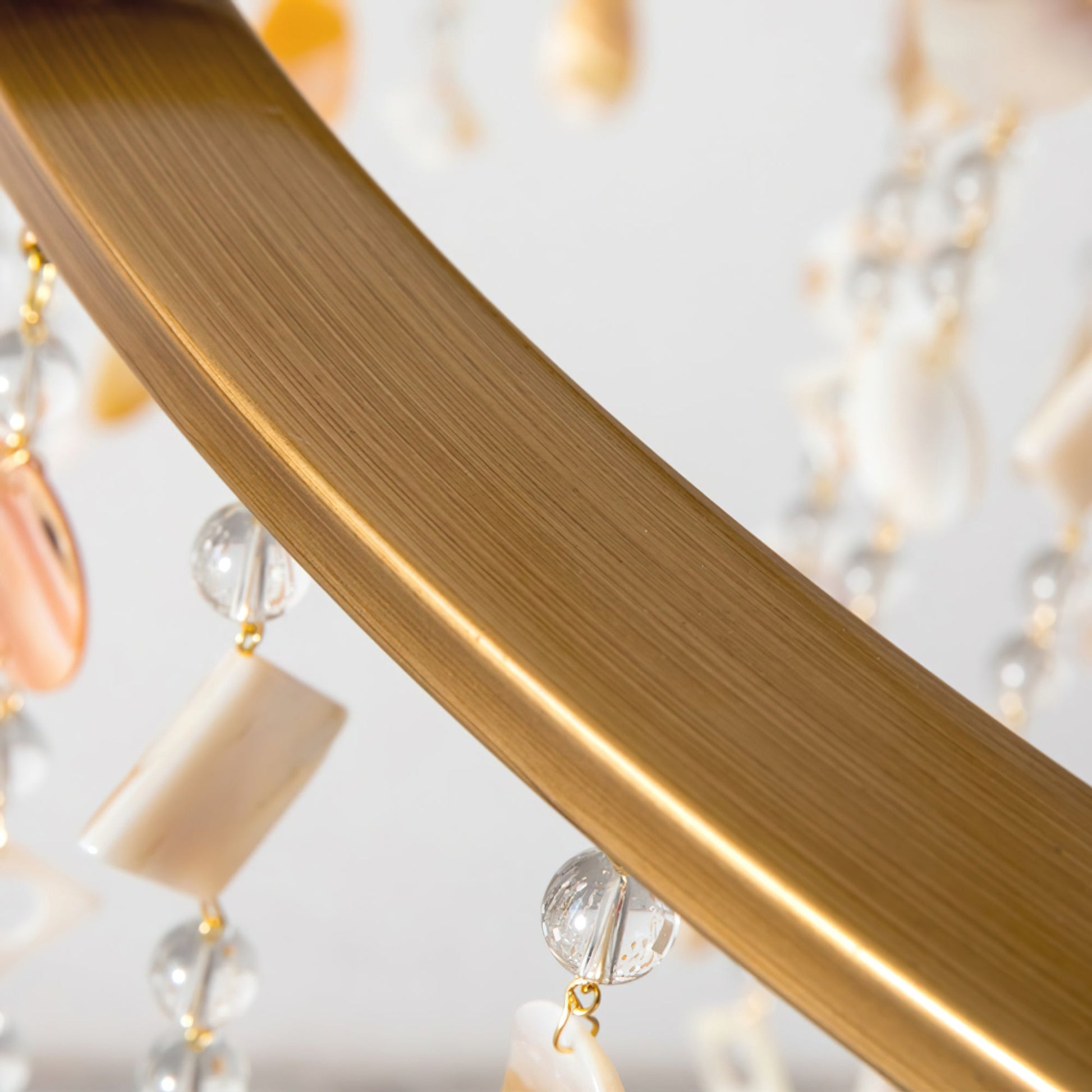 Tatum Lux Shell Crystal Chandelier - Richardrider