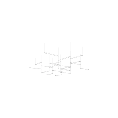 Crystal Grid Customize Chandelier