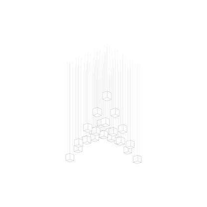 Crystal Pixels Customize Chandelier