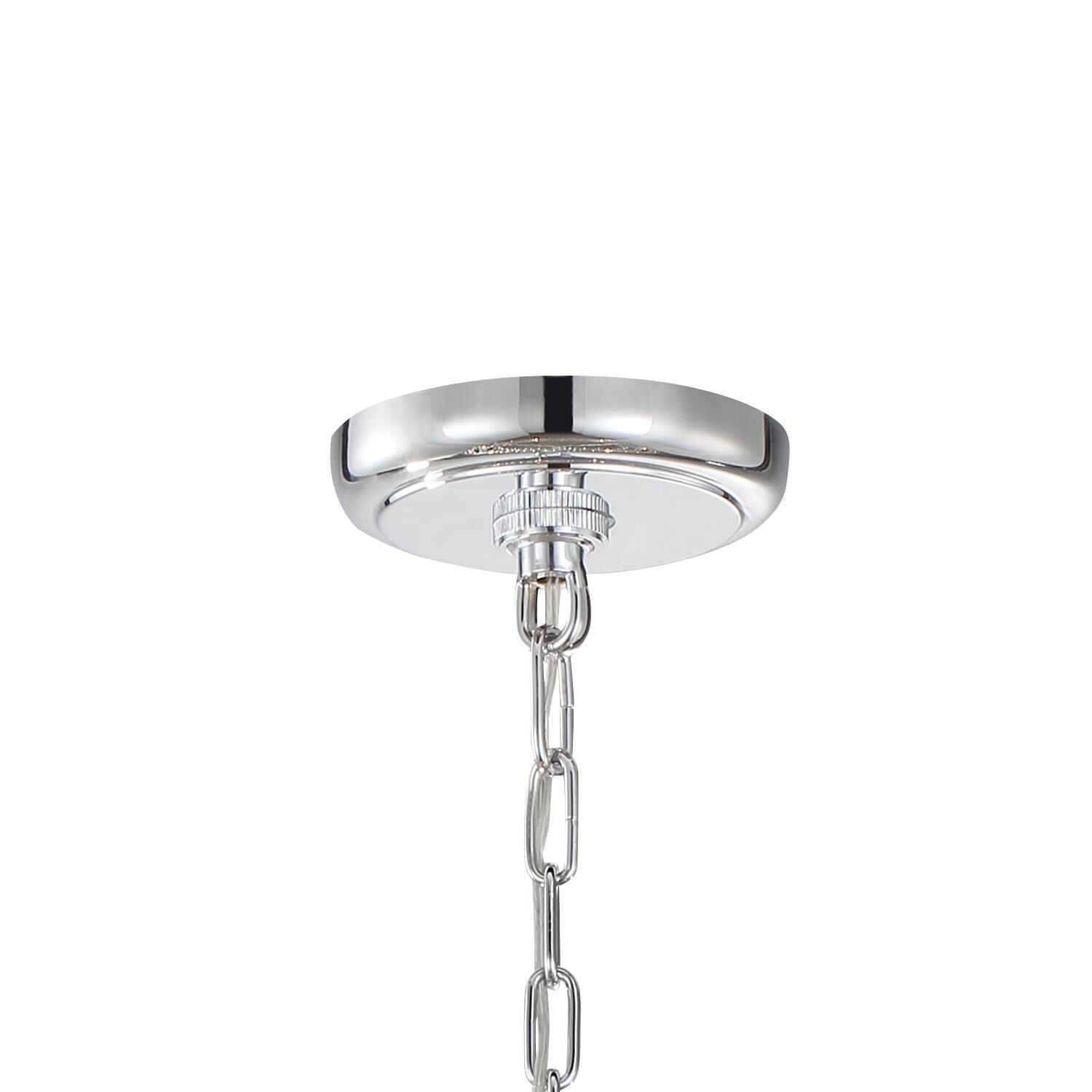 Calypso 8-Light Chandelier with Clear Crystal Drops - Richardrider