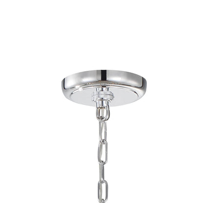 Calypso 8-Light Chandelier with Clear Crystal Drops - Richardrider
