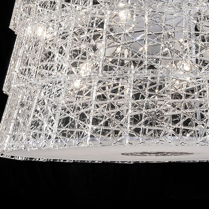 Baccarat crystal frozen chandelier