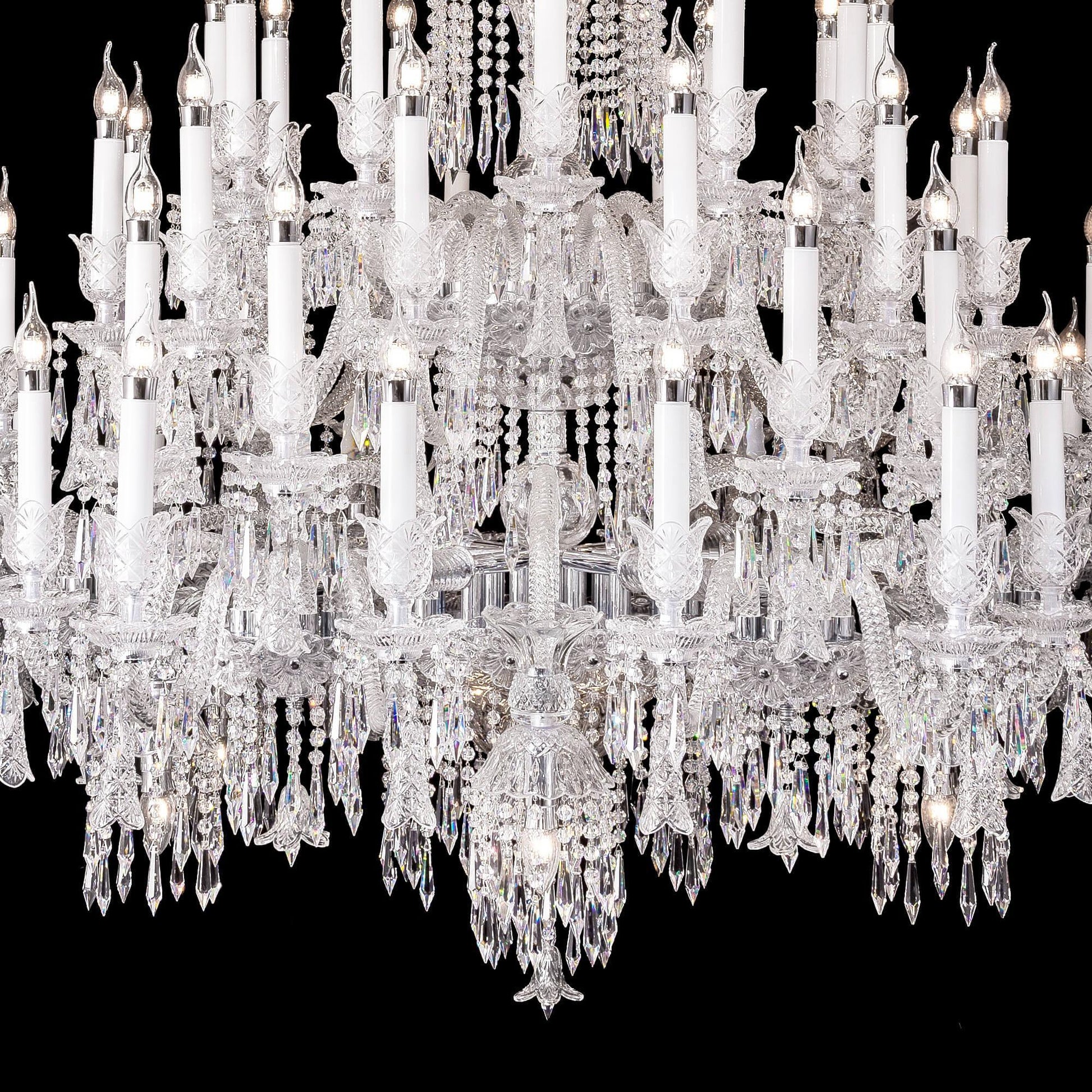 Auralite Huge Museum Crystal Chandelier - Richardrider