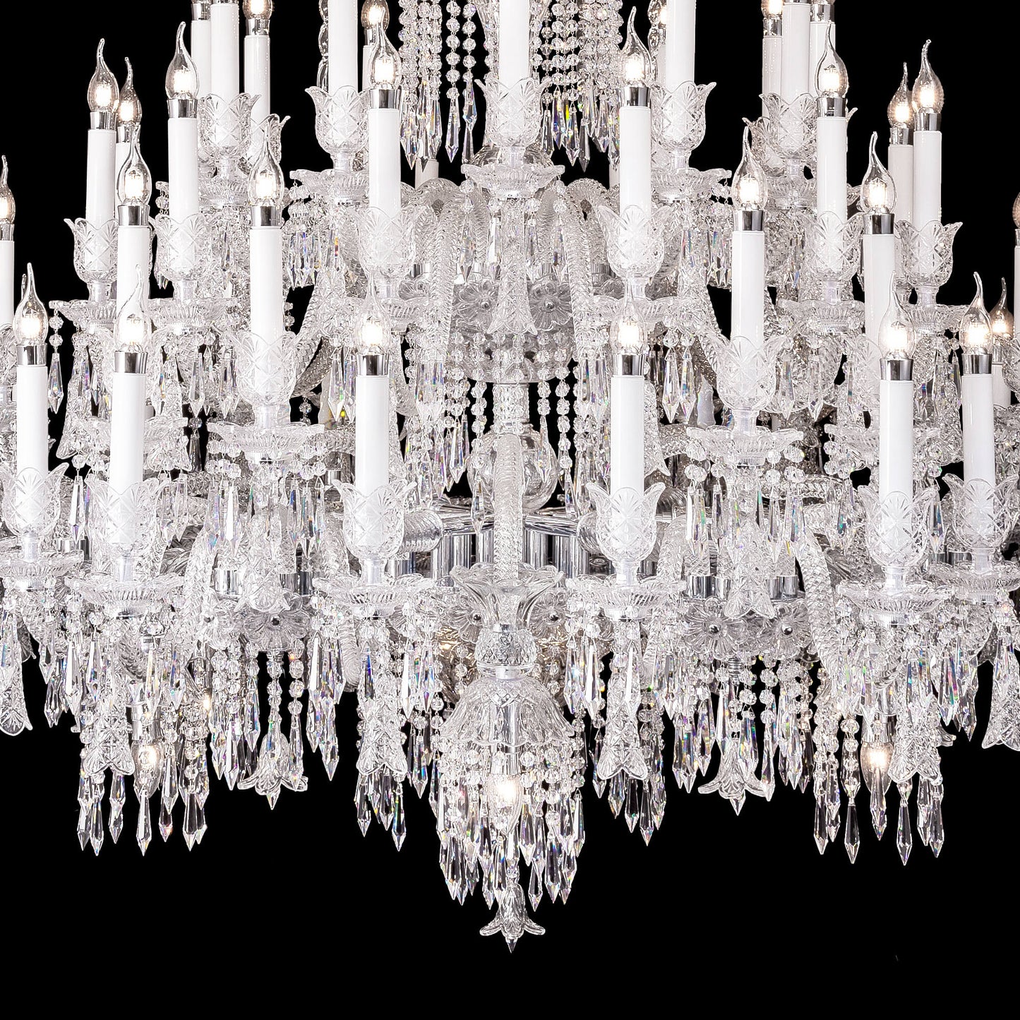 73 lights baccarat bell crystsal chandelier
