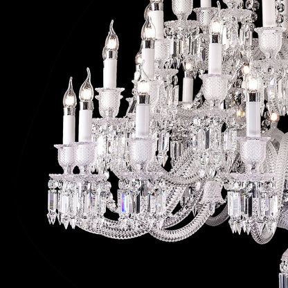 Large 48 lights baccarat crystal chandelier