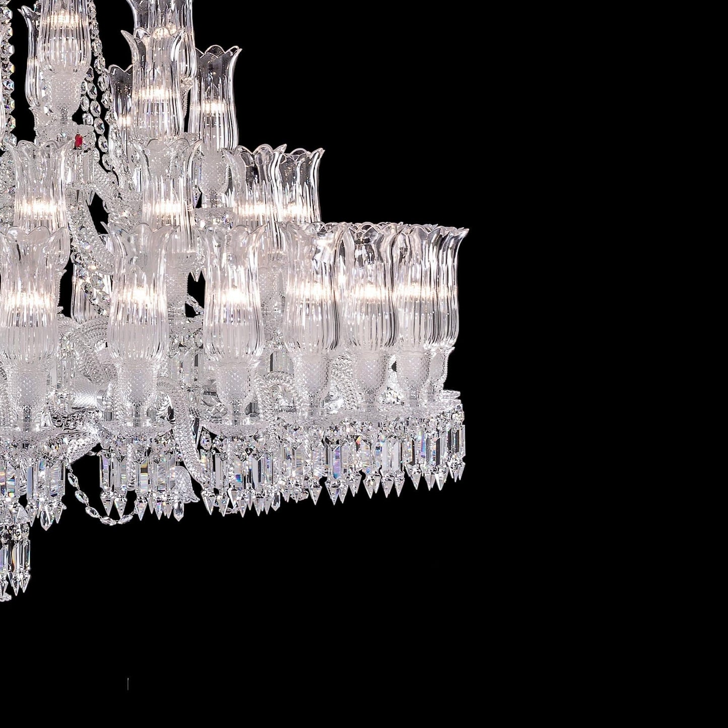 Auralite Large Entrance Crystal Chandelier - Richardrider