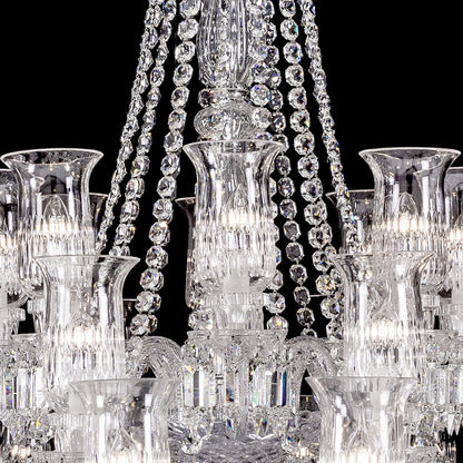 Crystal cup 32 lights baccarat chandelier