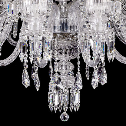 Crystal cup 32 lights baccarat chandelier