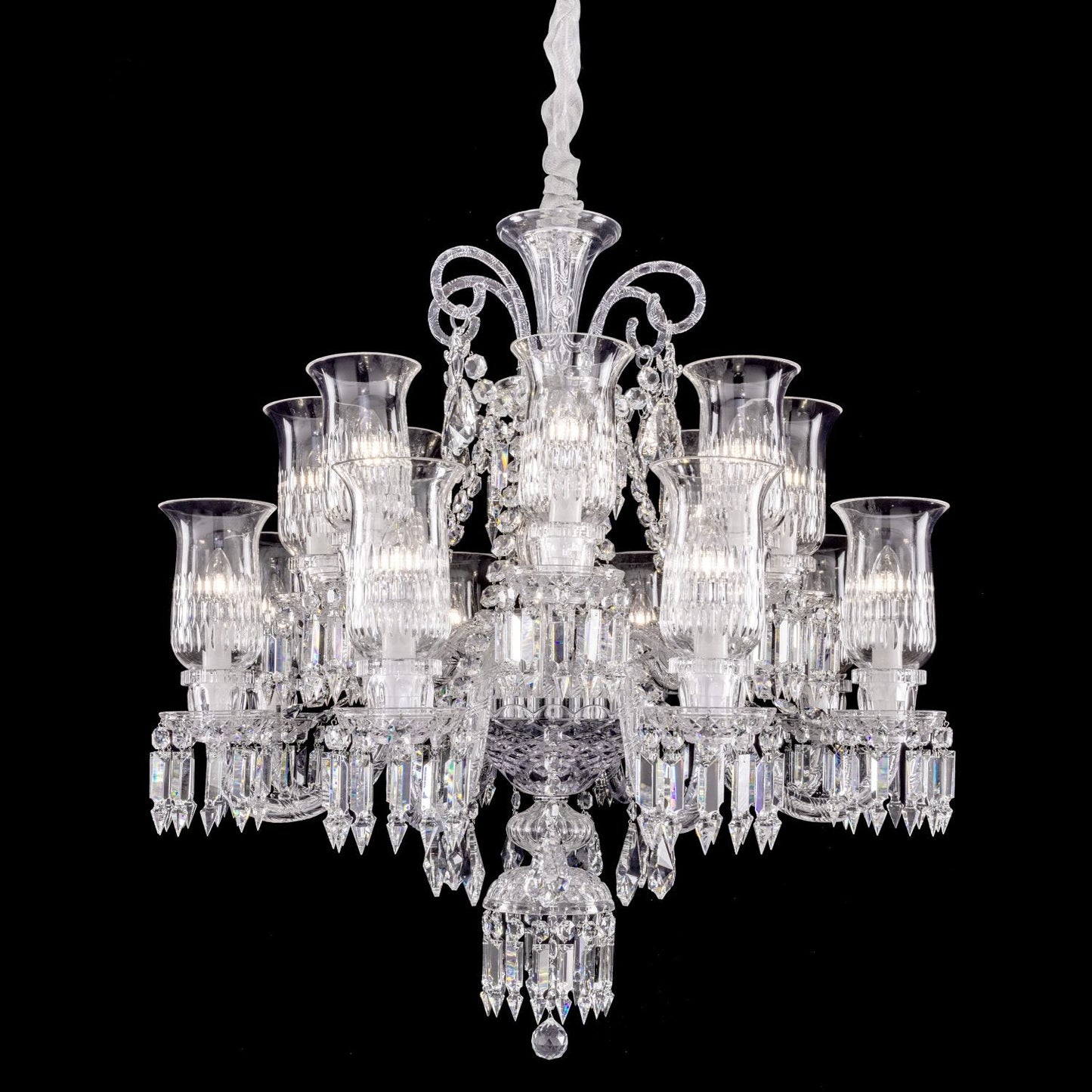 16 lights New Baccarat crystal chandelier