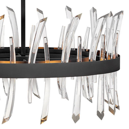 Revel 8 - Light Unique Wagon Wheel Chandelier with Crystal Accents - Richardrider