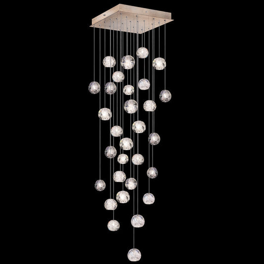 Vitrina Crystal Drop Orbs 30 Ball Large Chandelier - Richardrider