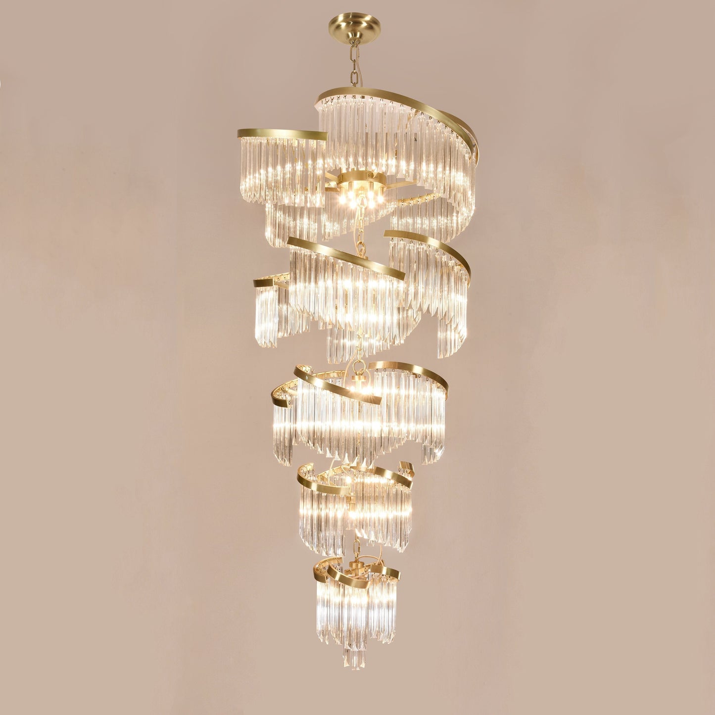 Twin Palms Foyer Crystal Chandelier - Richardrider