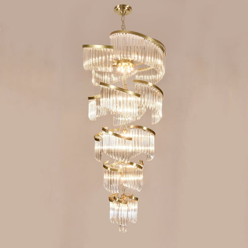 Twin Palms Foyer Crystal Chandelier - Richardrider