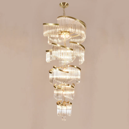 Twin Palms Foyer Crystal Chandelier - Richardrider