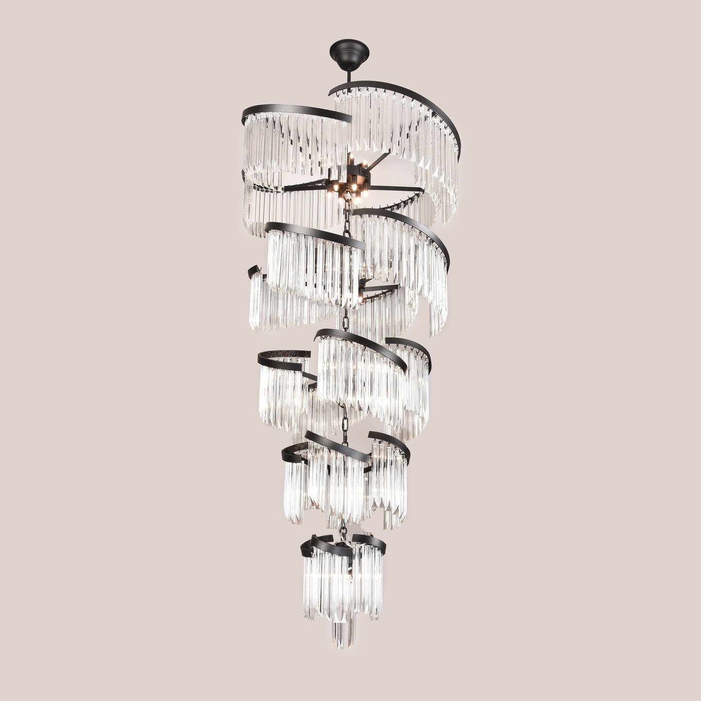 Twin Palms Foyer Crystal Chandelier - Richardrider