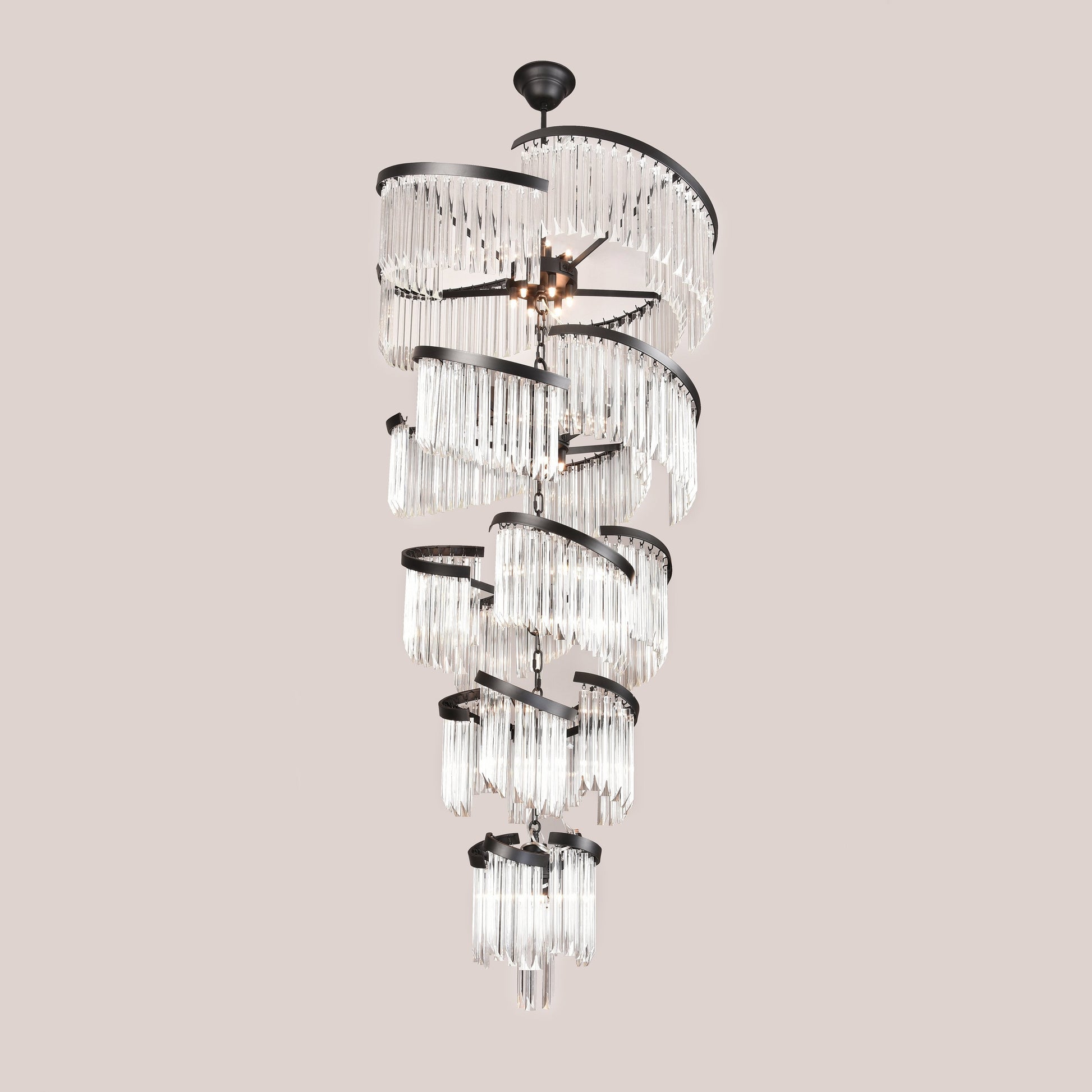 Twin Palms Foyer Crystal Chandelier - Richardrider