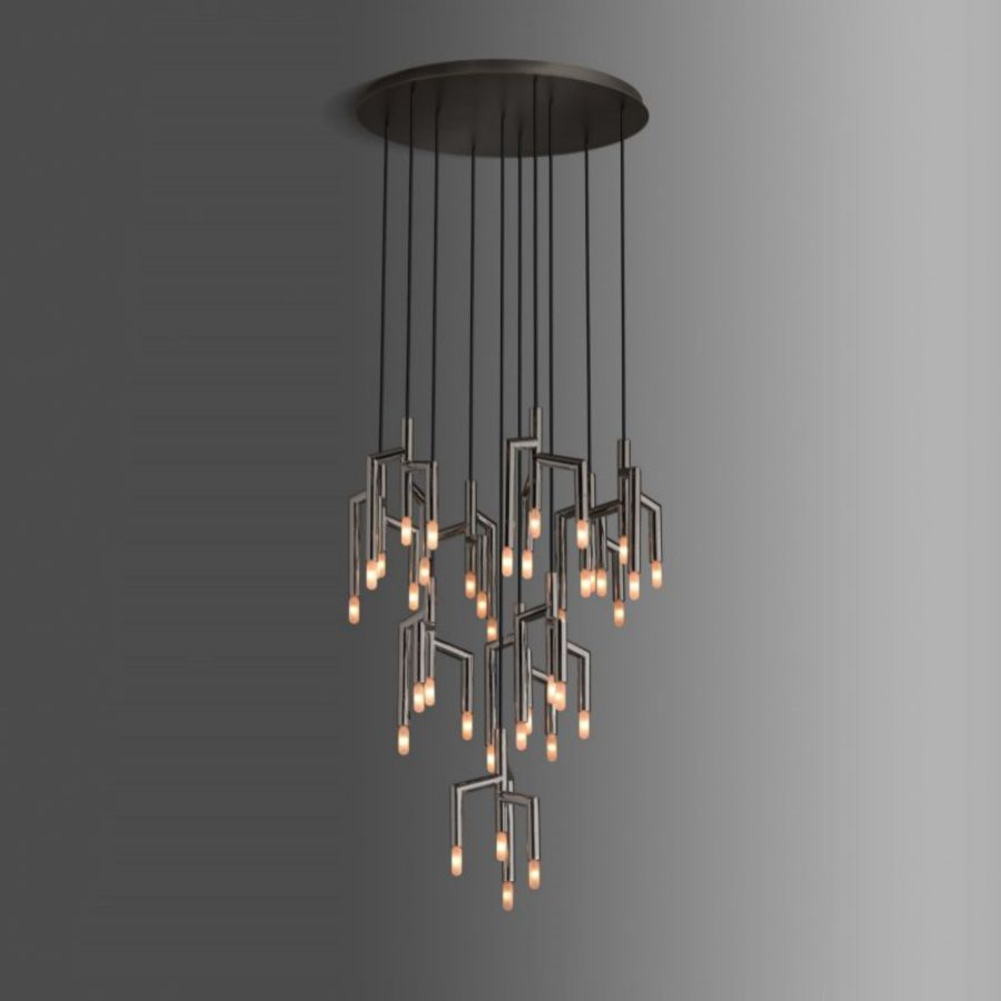 Flori 10 Light Cirular Chandelier - Richardrider