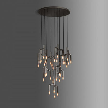 Flori 10 Light Cirular Chandelier - Richardrider