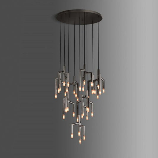 Flori 10 Light Cirular Chandelier - Richardrider