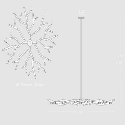 Flori Circular Chandelier - Richardrider