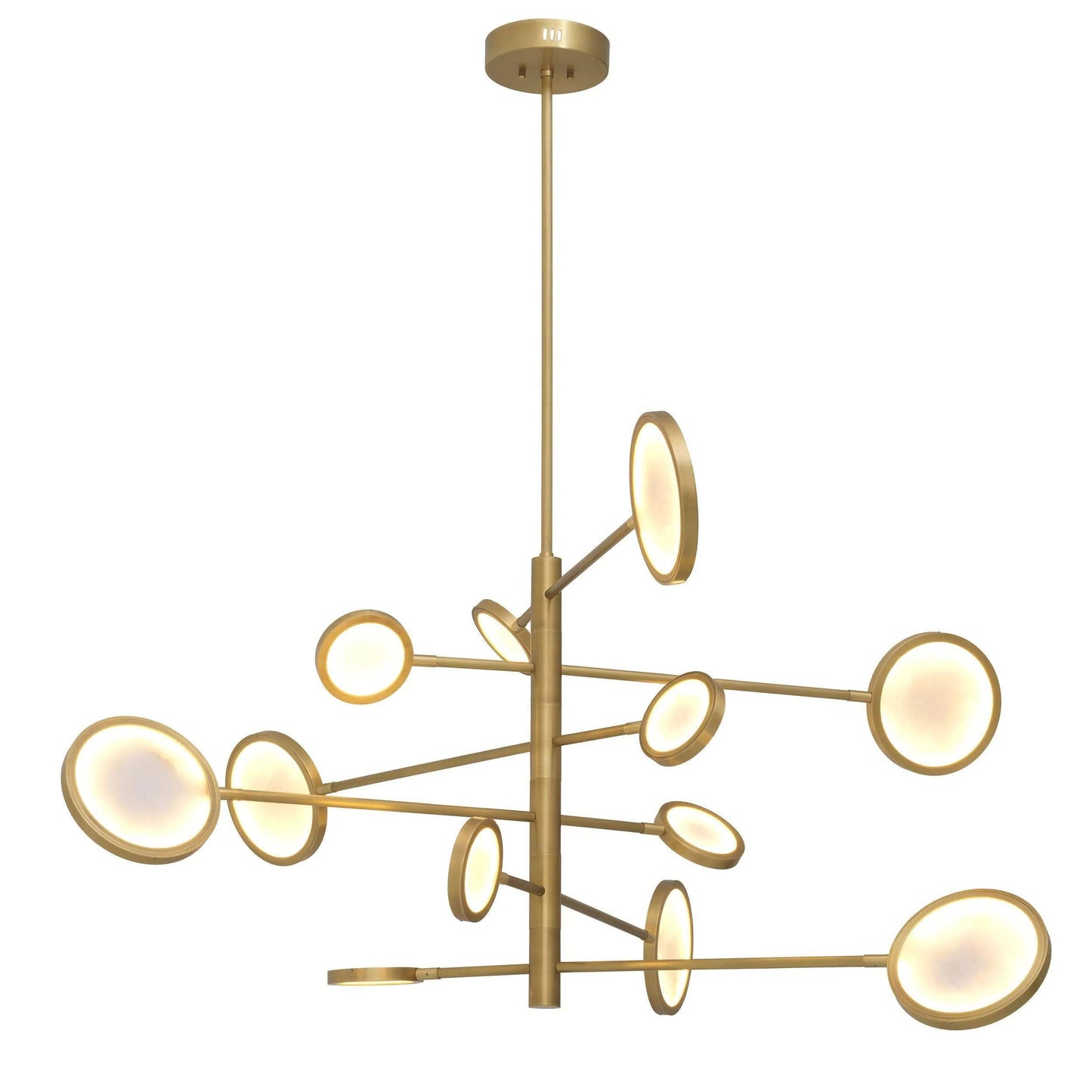 Domani Modern Brass Chandelier - Richardrider