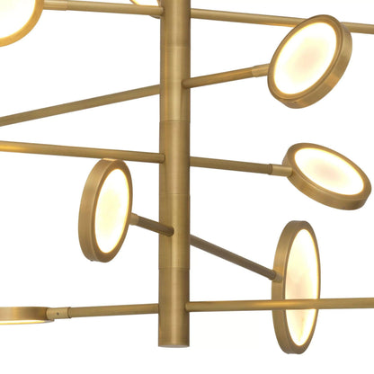 Domani Modern Brass Chandelier - Richardrider