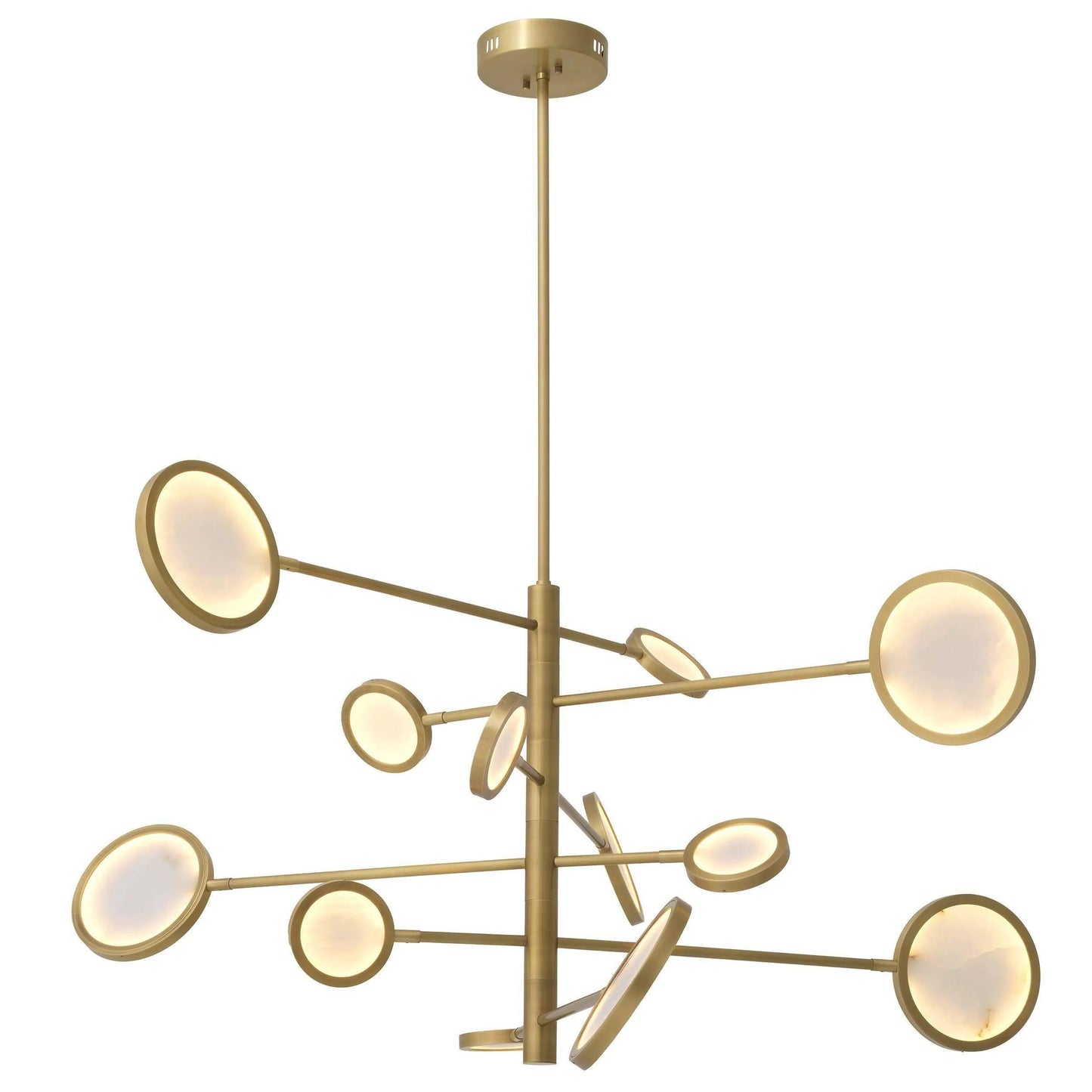 Domani Modern Brass Chandelier - Richardrider