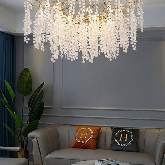 Ardent Branch Crystal Modern Linear Chandelier - Richardrider