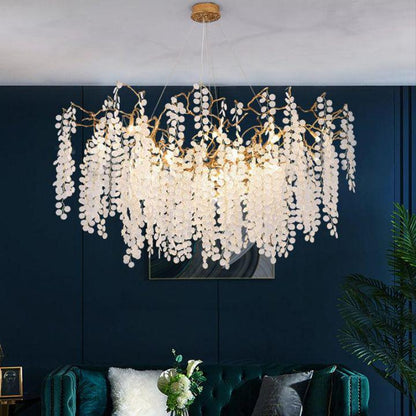 Ardent Branch Crystal Modern Linear Chandelier - Richardrider