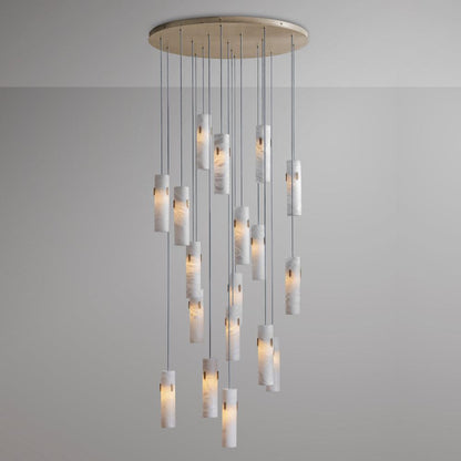 Alabaster Deco Cluster Chandelier - Richardrider