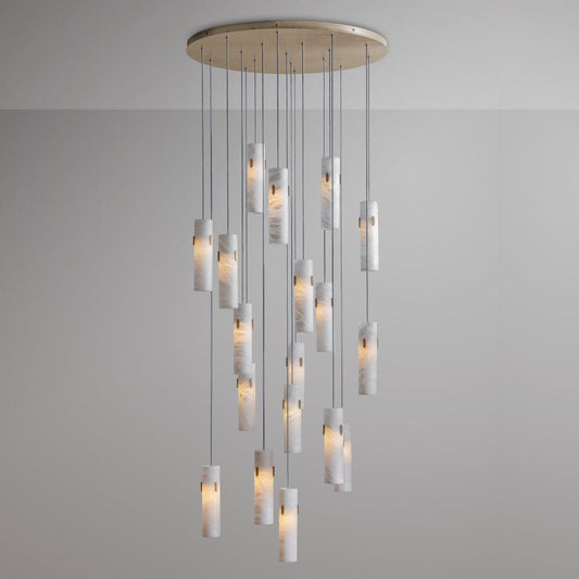 Alabaster Deco Cluster Chandelier - Richardrider