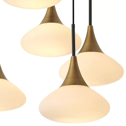 Duco L Modern Brass Chandelier - Richardrider