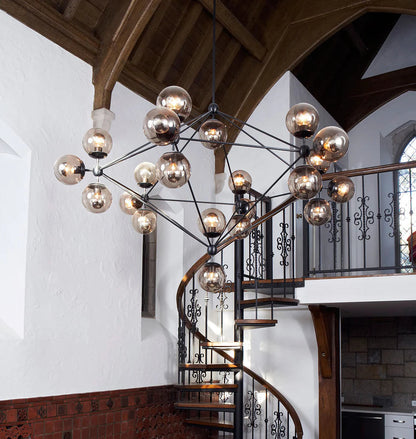 Modo Chandelier - 6 Sided, 21 Globes - Richardrider