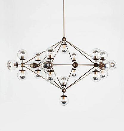 Modo Chandelier - 6 Sided, 21 Globes - Richardrider