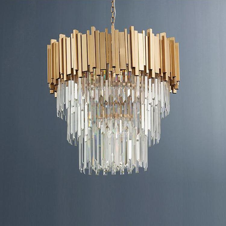 Elian Kaia Crystal Pendant Chandelier - Richardrider