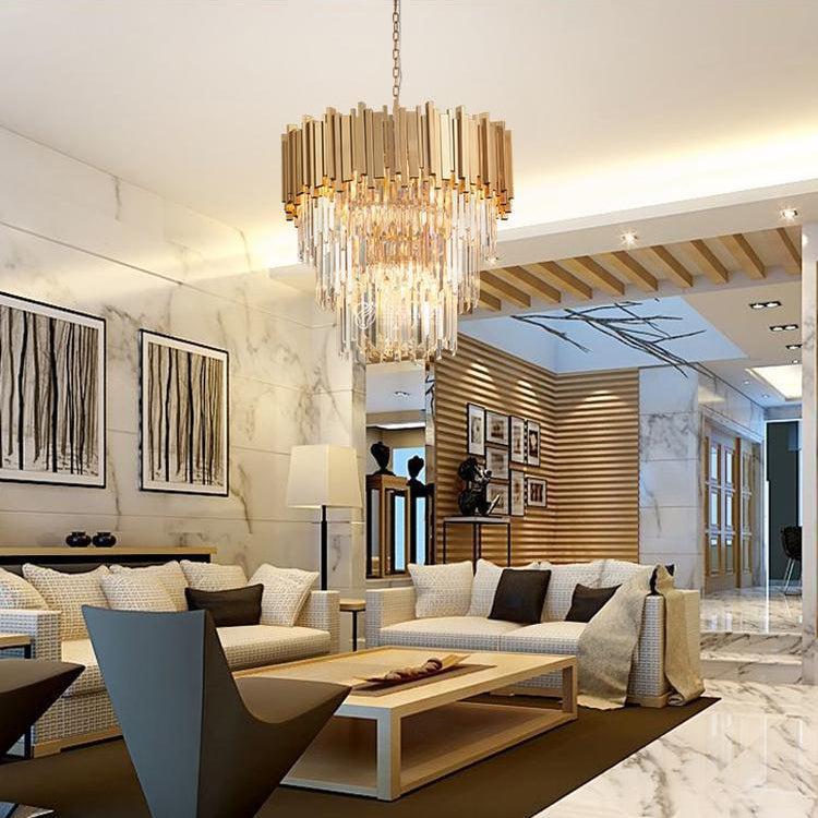 Elian Kaia Crystal Pendant Chandelier - Richardrider