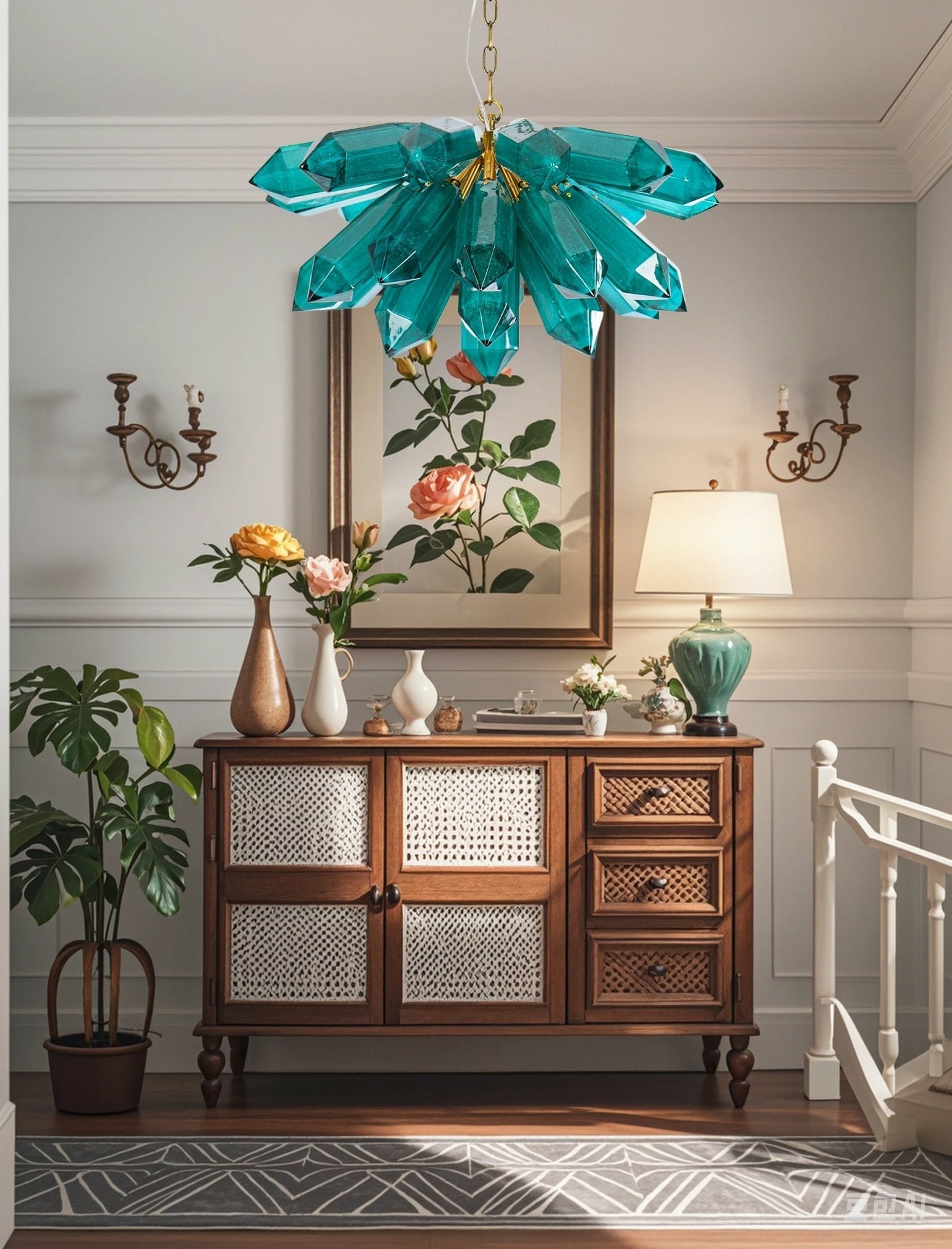 Emerald Crystal Chandelier - Richardrider