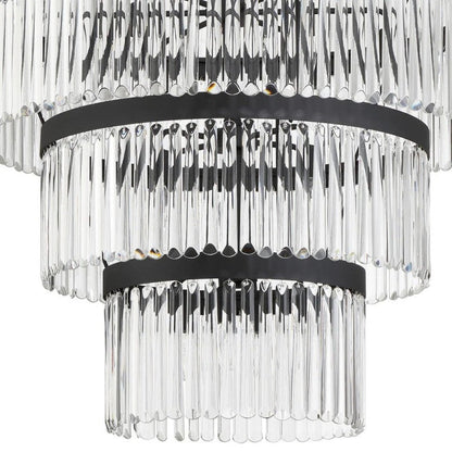 Elemory Glass 22 Light Round Chandelier - Richardrider