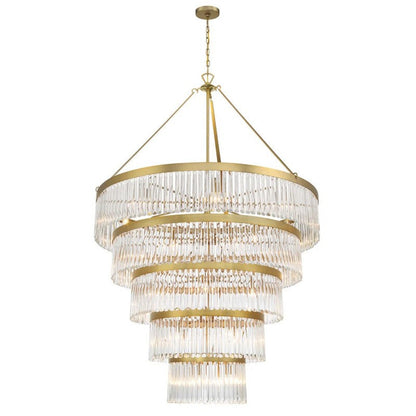 Elemory Glass 30 Light Round Chandelier - Richardrider