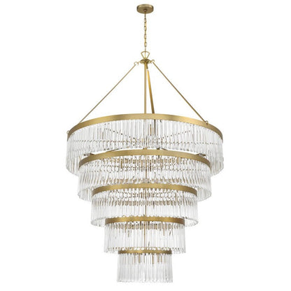 Elemory Glass 30 Light Round Chandelier - Richardrider