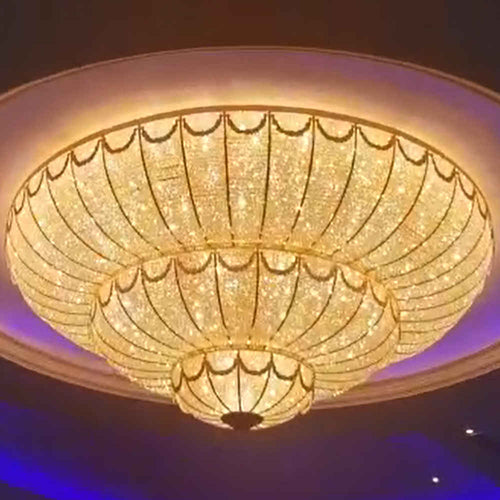 Empire luxury mounted chandelier