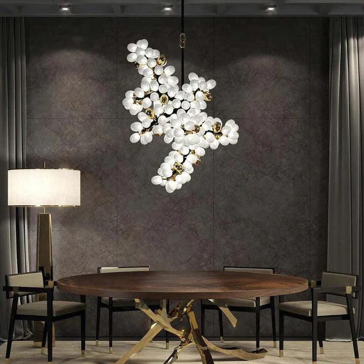 Luxury Escamoles Vertical Grape Chandelier - Richardrider