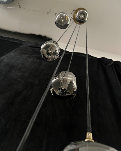 Post-modern Extra-long Pendant Light Fixtures for Staircase/High-ceiling Space/Foyer