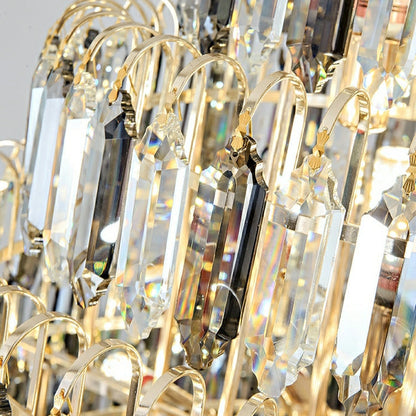 Extra Large Foyer Decorative Crystal Lighting Fixture Living Room Crystal Chandelier For Entryway Staircase - Richardrider